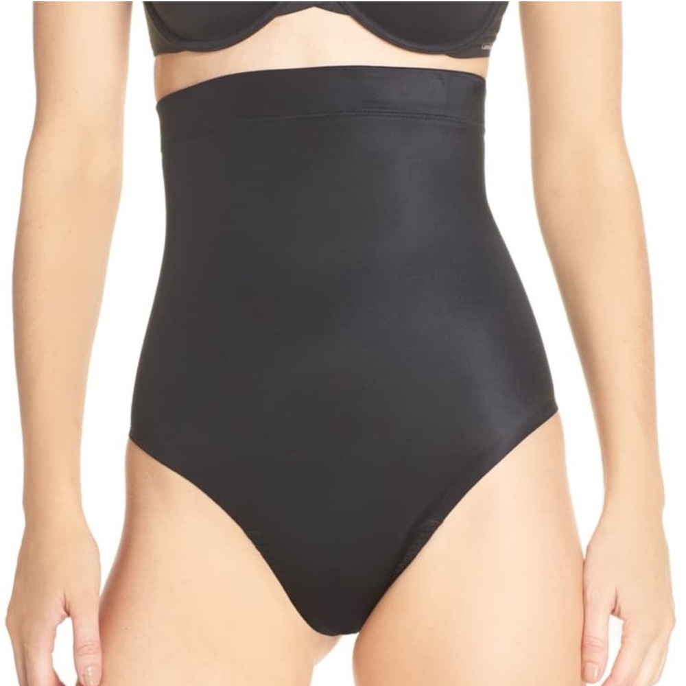 SPANX Suit Your Fancy High Waist Thong Black 
XS